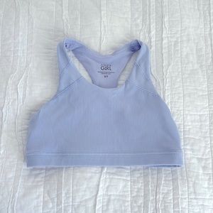 AthletaGIRL size S/7 periwinkle blue sports bra